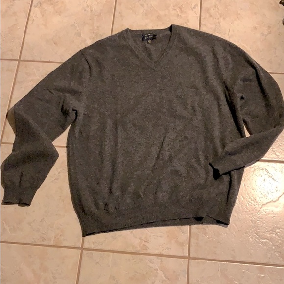Club Room Cashmere Grey Sweater - Picture 1 of 6